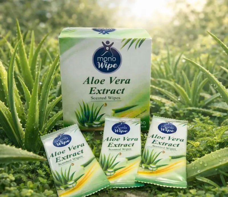 Premium Parfümlü Islak Mendil Aloe Vera Özlü