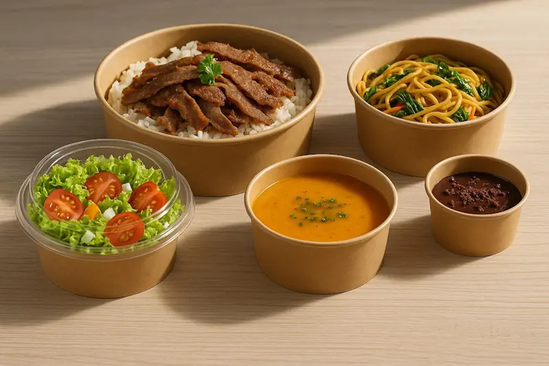 Kraft Paket Servis ve Sunum Kaseleri