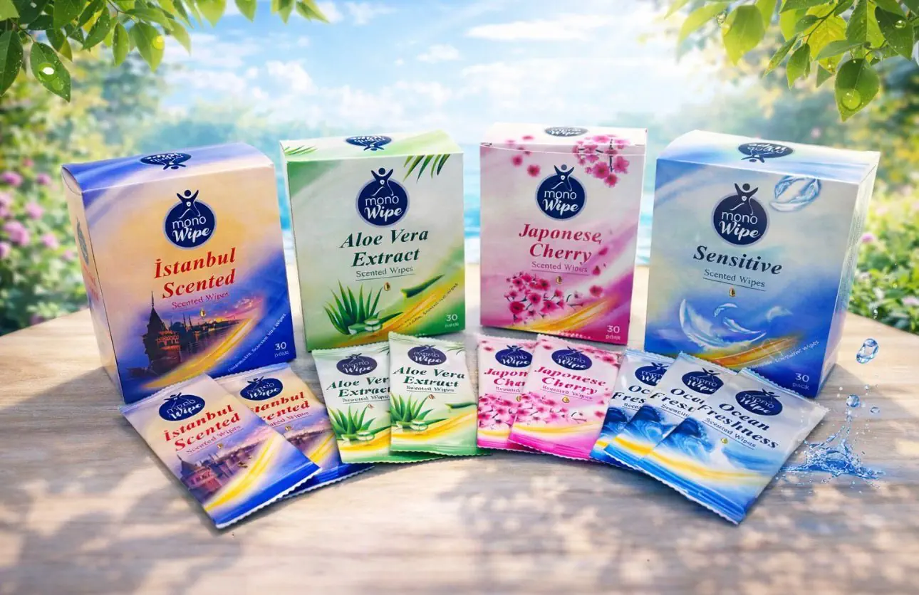 Premium Parfümlü Islak Mendil Hassas